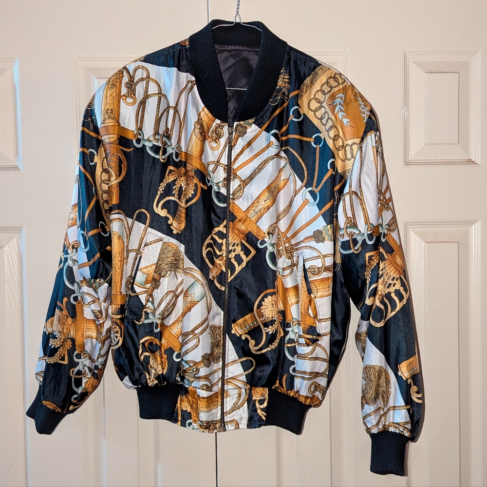 ❤️‍🔥Vintage unbranded bomber medium large